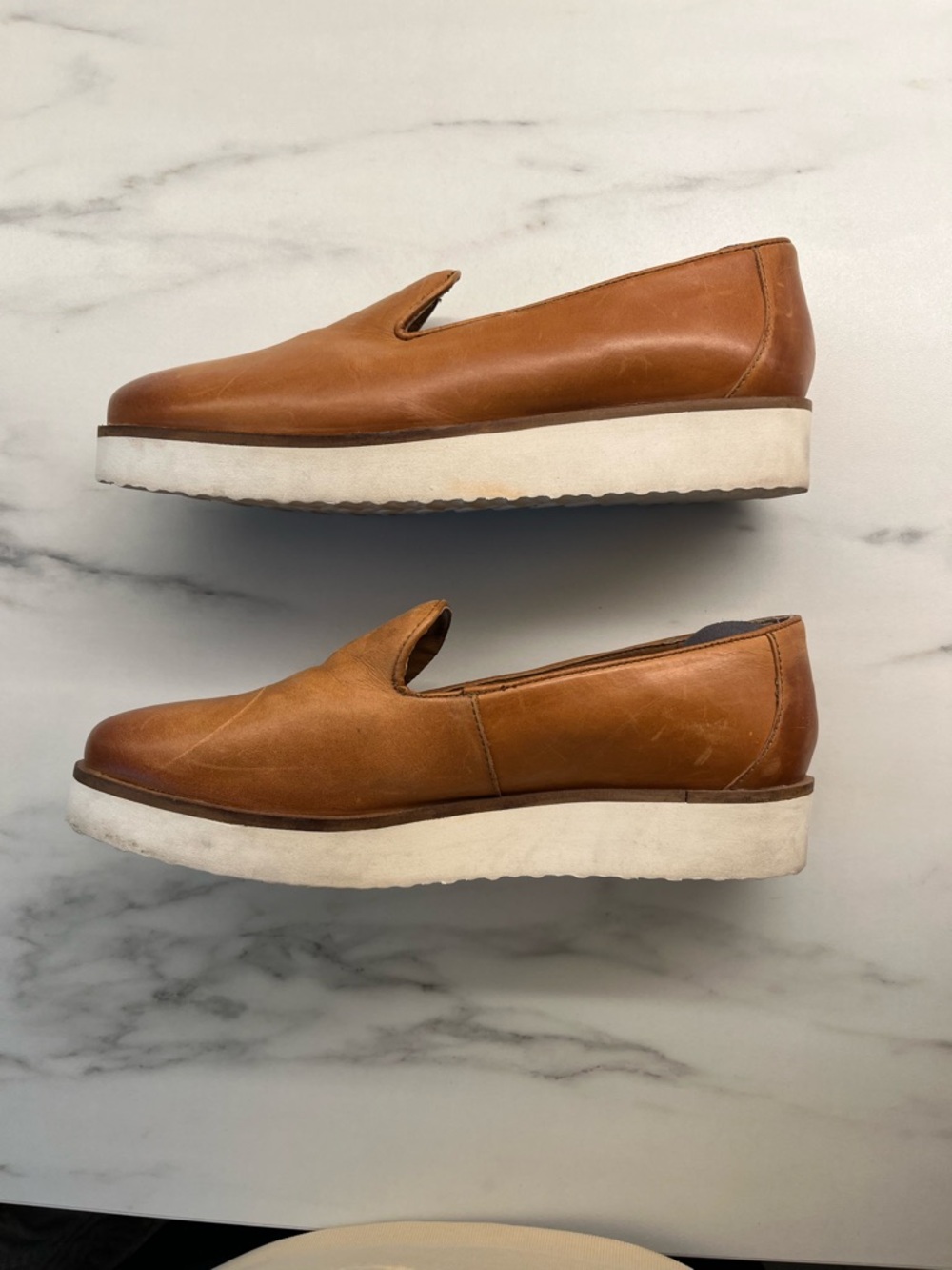 Roolee Leather Platform Loafer 38